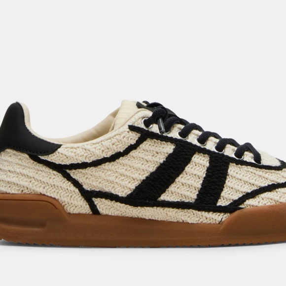 Steve Madden VERDICT NATURAL/BLACK CROCHET - Picture 2 of 12